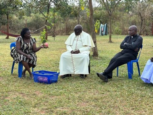 The Visit of His Grace Archbishop Emeritus John Baptist Odama