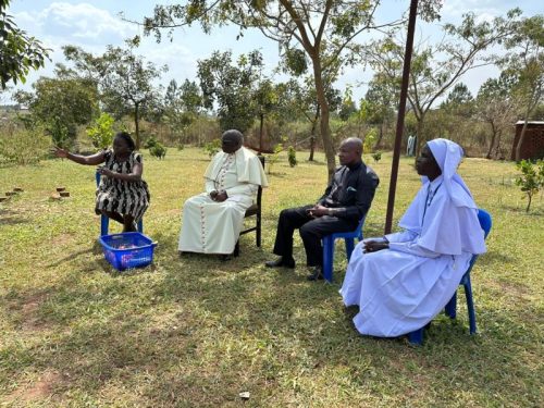 The Visit of His Grace Archbishop Emeritus John Baptist Odama
